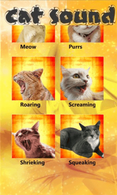 Скриншот приложения cat sounds - №3