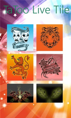 Скриншот приложения TaToo Live Tiles - №3