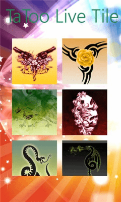 Скриншот приложения TaToo Live Tiles - №4