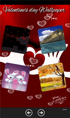 Скриншот приложения Valentine Wallpaper - №3