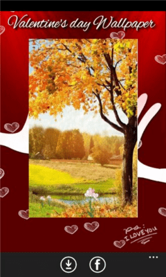 Скриншот приложения Valentine Wallpaper - №4