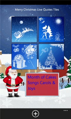 Скриншот приложения Christmas Live Quotes Tiles - №3