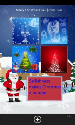 Скриншот приложения Christmas Live Quotes Tiles - №4