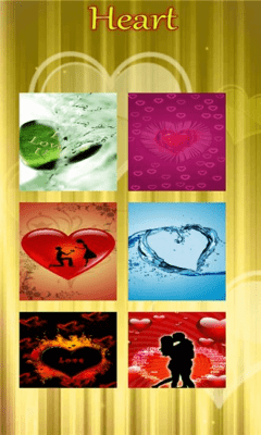 Скриншот приложения Love HD Wallpaper - №4