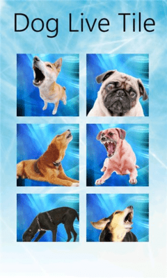 Скриншот приложения Dogs Live Tiles - №2