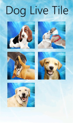 Скриншот приложения Dogs Live Tiles - №3