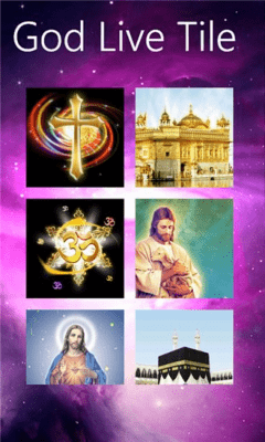 Скриншот приложения God Live Tiles - №3