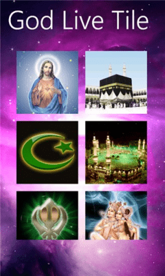 Скриншот приложения God Live Tiles - №4