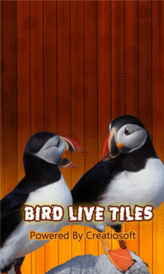 Скриншот приложения Birds Live Tiles - №1