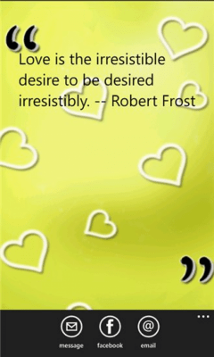 Скриншот приложения LOVELYQUOTES - №3