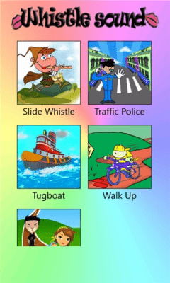 Скриншот приложения WhistleSounds - №3