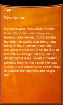 Скриншот приложения Fruit_And_veg - №4