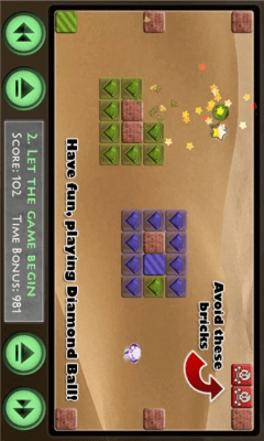 Скриншот приложения Diamond Ball Lite - №3