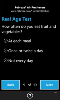 Скриншот приложения Real Age Test - №5