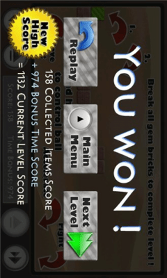 Скриншот приложения Diamond Ball Free - №3