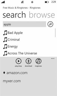 Скриншот приложения Music+Ringtones - №6