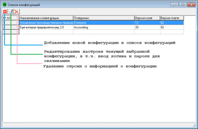 Скриншот приложения Downloader 1C - №2