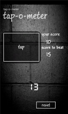Скриншот приложения tap-o-meter - №3