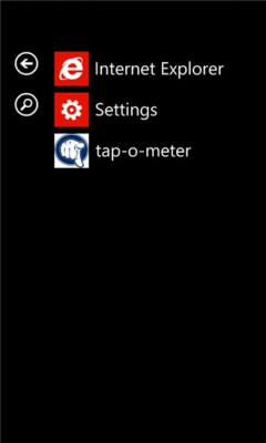 Скриншот приложения tap-o-meter - №5
