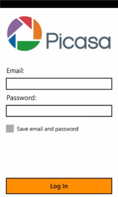 Скриншот приложения Picasa WP - №1