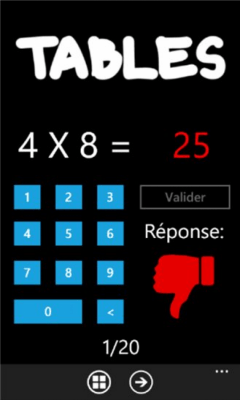 Скриншот приложения Tables - №3