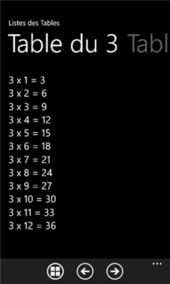 Скриншот приложения Tables - №4