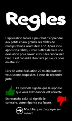 Скриншот приложения Tables - №5