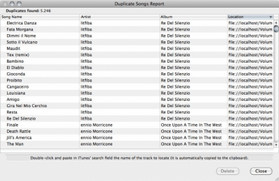 Скриншот приложения iTunes Dupes Barrier - №2