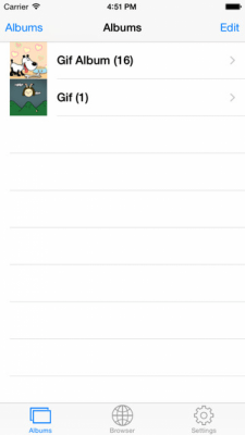Скриншот приложения GifPlayer Free - №5