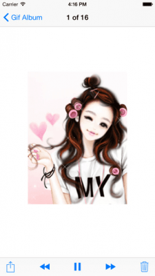 Скриншот приложения GifPlayer Free - №8