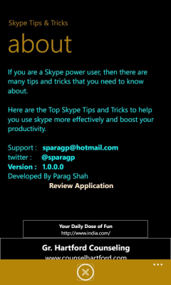 Скриншот приложения Skype Tips and Tricks - №1