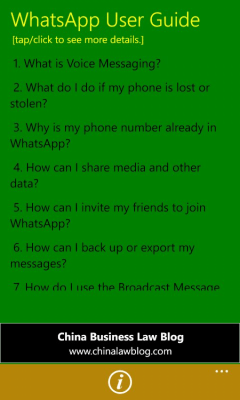 Скриншот приложения WhatsApp User Guide - №3