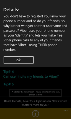 Скриншот приложения Viber Tips and Tricks - №2