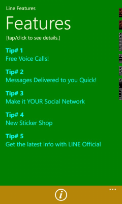 Скриншот приложения Line Features - №3