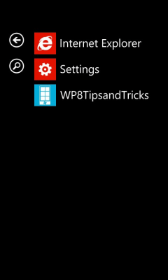 Скриншот приложения WP8TipsandTricks - №4