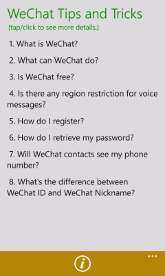 Скриншот приложения WeChat Tips &amp; Tricks - №3