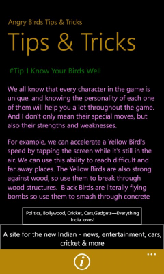 Скриншот приложения Angry Birds Tips and Tricks - №2