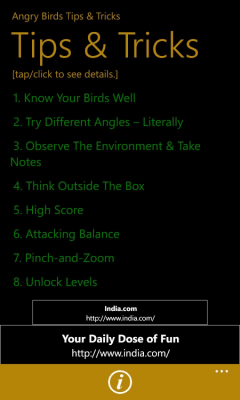 Скриншот приложения Angry Birds Tips and Tricks - №3