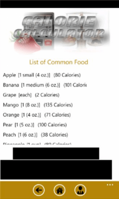 Скриншот приложения Calorie Calculator - №6