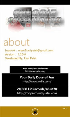 Скриншот приложения Calorie Calculator - №7