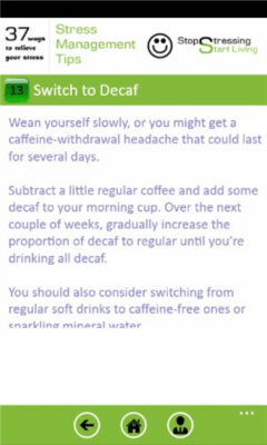 Скриншот приложения Stress Management Tips - №5
