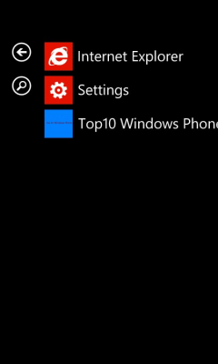 Скриншот приложения Top10 Windows Phone8 - №4