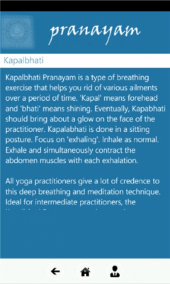 Скриншот приложения Pranayam - №7