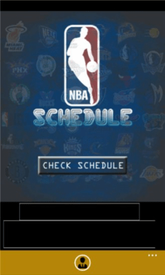 Скриншот приложения NBA Schedule - №2