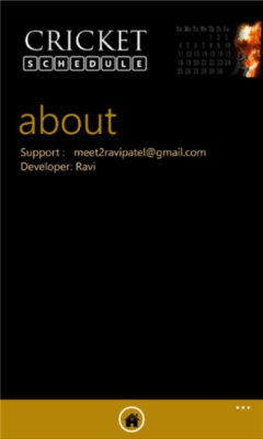 Скриншот приложения Cricket Schedule - №5