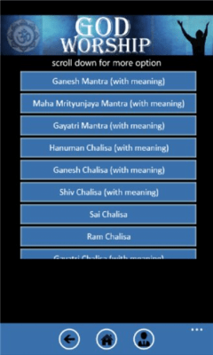 Скриншот приложения Worship Of God - №3