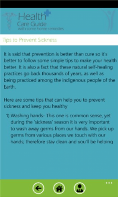 Скриншот приложения Health Care Guide - №5