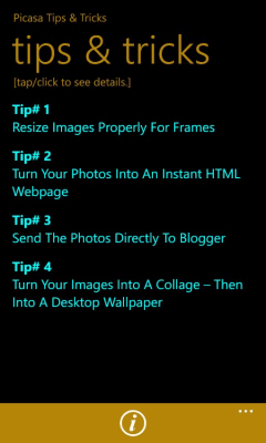 Скриншот приложения Picasa Tips and Tricks - №3