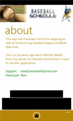 Скриншот приложения Baseball Schedule - №5