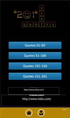 Скриншот приложения The Best Quotes - №3